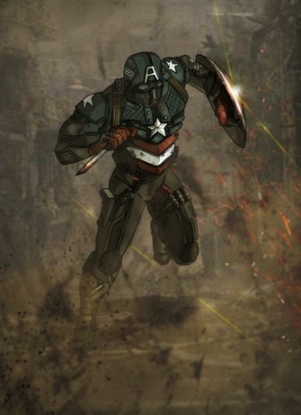 Marvel Cinematic Universe Buckycap By DartHDestruktor On