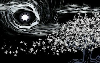 Black And White Abstract Wallpaper