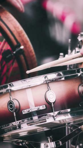 Drum iPhone Wallpaper Top Background