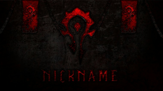 Wow Horde Logo Wallpaper For The