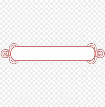 Decorative Text Box Vector Png Image With Transparent Background