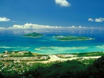 Ariel Seychelles Wallpaper