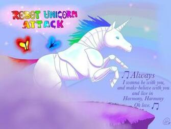 Robot Unicorn Attack By Gatorette8
