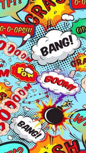 Bang Pow Boom Wallpaper X