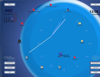 Active Desktop The S Display Shows All Icons On