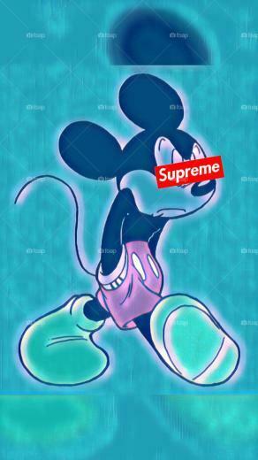 Foap Supreme Mickey Stock Photo By Thebosskade