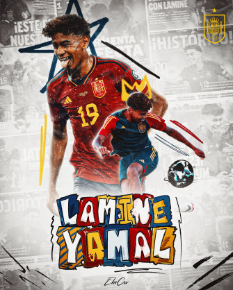 Amazing Lamine Yamal Wallpaper 4k iPad