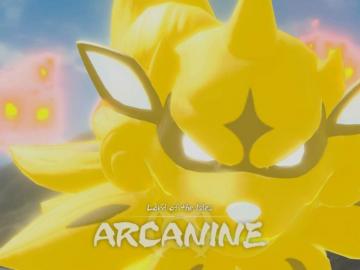 Pok Mon Legends Arceus Arcanine Noble Boss Fight Polygon