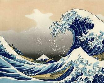 The Great Wave Off Kanagawa Thirtysix S Of Mount Fuji