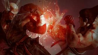 Wallpaper Of Tekken Kazuya Mishima Heihachi