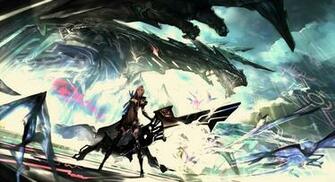 Artwork Fantasy Art Anime Warrior Dragon Futuristic