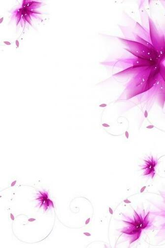 Purple Flowers iPhone HD Wallpaper
