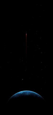 Black Oled Phone Wallpaper Top