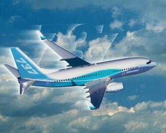 Boeing Aircraft Commercial HD Desktop Wallpaper