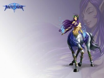 Female Centaur Myth War Online Wallpaper