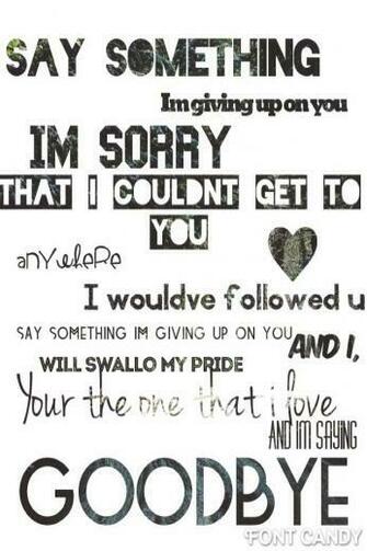 Cute Wallpaper With Lyrics Somthing Girly