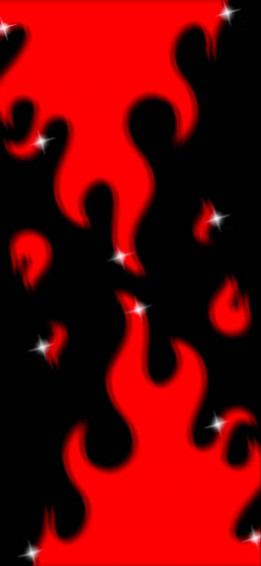 Red Baddie Fire Aesthetic Wallpaper