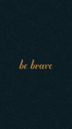 iPhone Be Brave Make It So