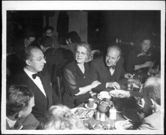 Aaron Copland Nadia Boulanger Walter Piston At The Old France
