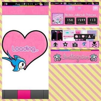 Pink Tokidoki Instagram Theme