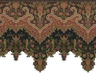 Ornate And Detailed Large Victorian Wallpaper Border Or Frieze
