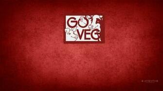 Go Veg Wallpaper Vetor