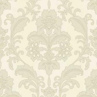 Grandeco Royal House Regal Damask Textured Vinyl 10m Wallpaper Roll