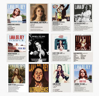 Amazon Lana Del Rey Album Cover Limited Edition Posters