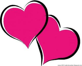 Pink Hearts Clip Art