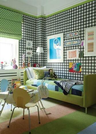Buffalo Check Fabric Interior Design Maddie G
