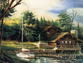 Terry Redlin Outdoor Themes Art Painting S No Wallpaper
