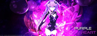 Hyperdimension Neptunia Purple Heart Wallpaper