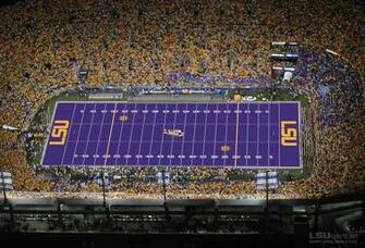 Lsu Tiger Stadium Night Tigers Tailgating