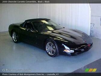 Image Of Black Chevrolet Corvette C5 Convertible Wallpaper Car