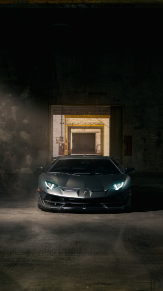 Lamborghini Aventador Svj Phone Wallpaper
