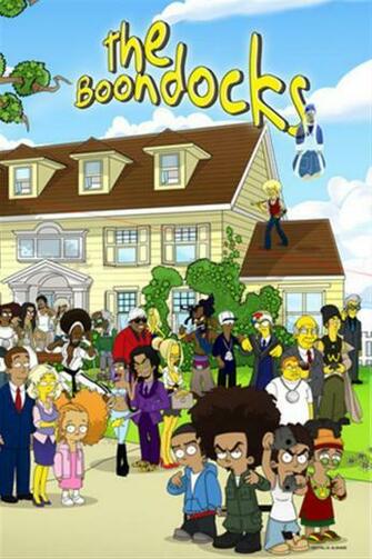 The Boondocks Simpsons Style HD iPhone Wallpaper S 3g