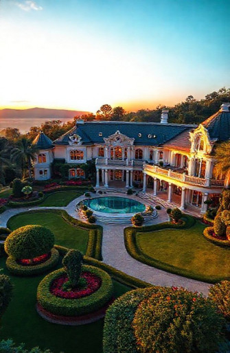 Luxury Mansion Wallpaper