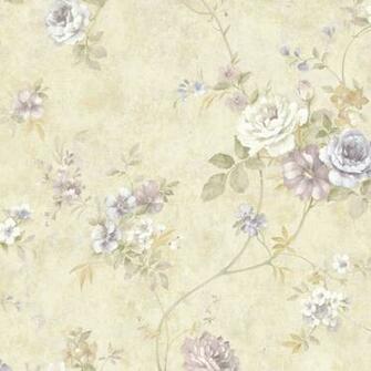 Green Acanthus Scroll Wallpaper Swatch Traditional