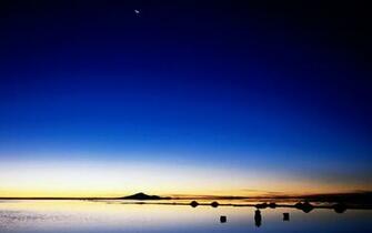 Pure Uyuni Wallpaper Stock Photos