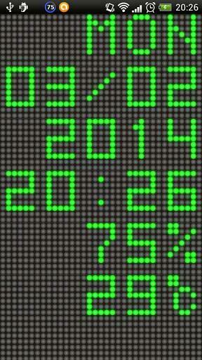 Bigger Led Matrix Live Wallpaper For Android Screenshot