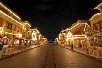Wallpaper Disneyland Main Street HD