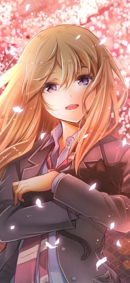 Kaori Miyazono iPhone Wallpaper