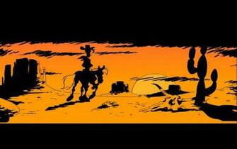 Fondo De Lucky Luke Al Atardecer A Resoluci N