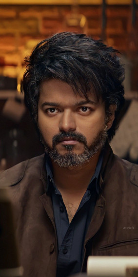 Leo Movie Vijay Wallpaper Thalapathy 4k