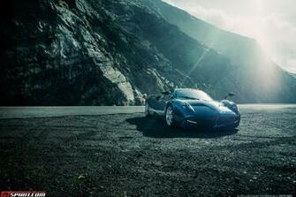 Huayra Pagani Supercars Hypercars Bleu Blu Blue Wallpaper