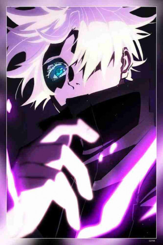 Gojou Satoru Anime Gojo Ice iPhone Jujutsu Kaisen Purple