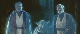 Vi Return Of The Jedi Yoda Old Anakin Obi Wan Spirits HD Wallpaper