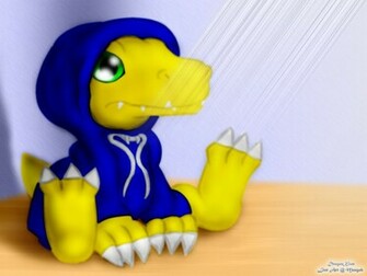 Agumon Casual By Dragonkion