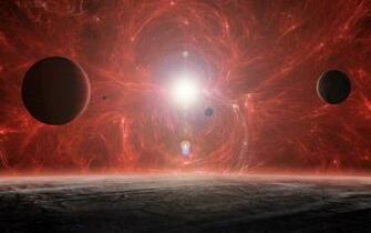 Red Space Wallpaper And Image Pictures Photos
