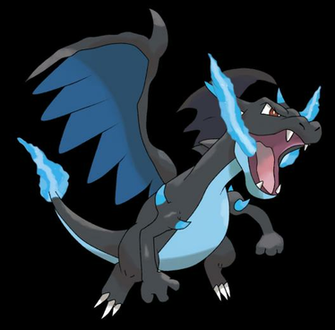 Mega Charizard X By Theangryaron